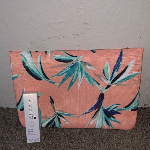 Rachel Pally Aqua and Peach Clutch - Picture 13 of 13